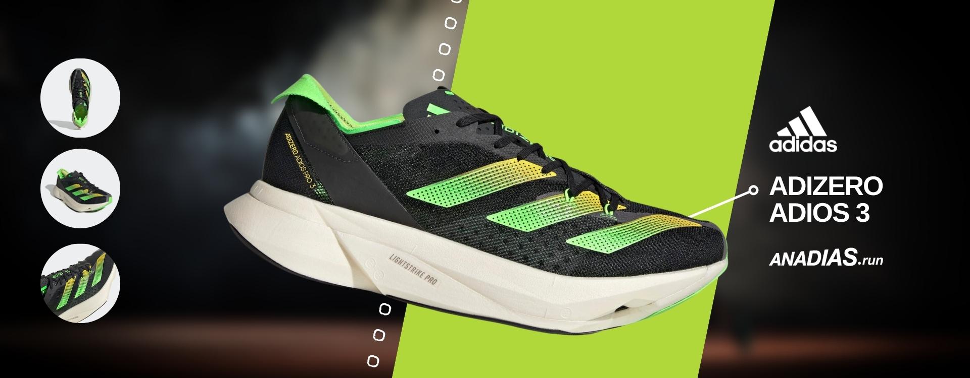 Novas Adizero Adios Pro 3 - as melhores sapatilhas running
