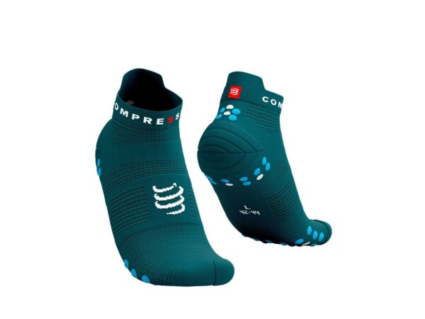 Pro Racing Socks V4.0 RUN LOW - shaded spruce/hawaiian Ana Dias