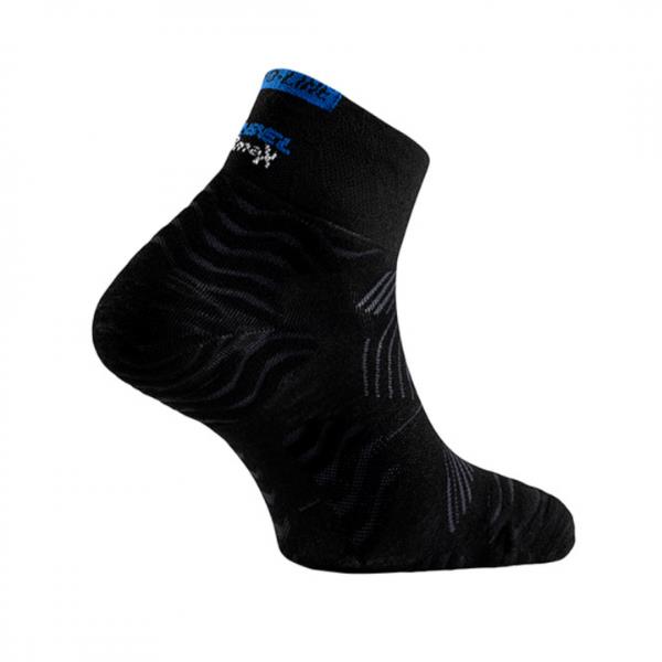 Socks Lurbel Bmax - preto/azul Ana Dias