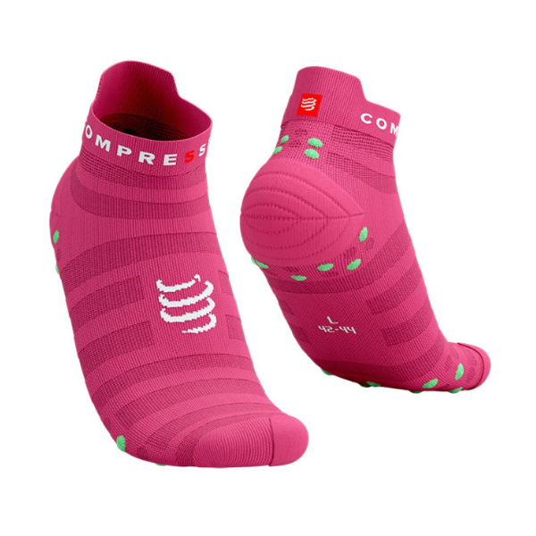 Pro Racing Socks V.4.0 ULTRALIGHT RUN LOW hot pink Ana Dias