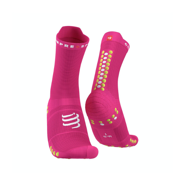 Pro Racing Socks V.4.0 ULTRALIGHT RUN HIGH hot pink Ana Dias