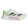 Sapatilhas de corrida Adidas Adizero Boston 12 - Mulher - branco/rosa/verde