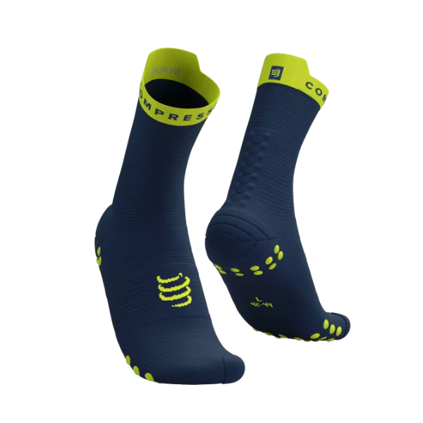 Pro Racing Socks V4.0 RUN HIGH - blues/green sheen Ana Dias