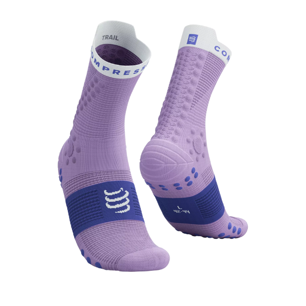 Pro Racing Socks V4.0 TRAIL - lupine/dazz blue Ana Dias