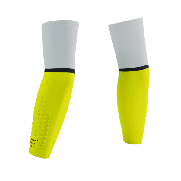 Manguitos Ultralight - white/safe yellow Ana dias