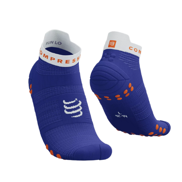 Pro Racing Socks V4.0 RUN LOW dazz blue/white Ana dias