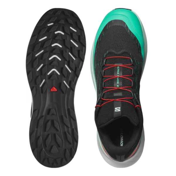 Ultra Glide 2 M - black/electric green/cherry tomato Ana dias