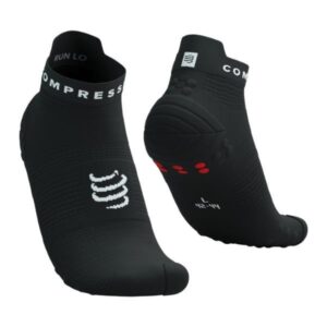 Pro Racing Socks V4.0 RUN LOW -  Black/White