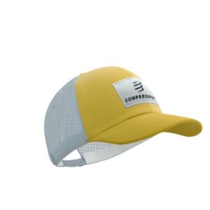Trucker 6P cap - Grey/ceylon yellow