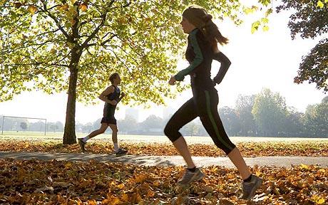 Correr no Outono: