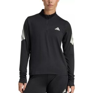 Camisola Adi365 Zip W - Preto / Branco