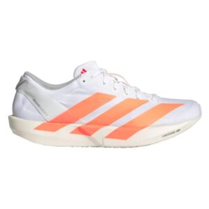 Adizero Adios 9 W - Branco / laranja
