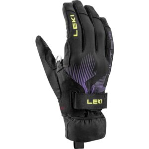 Luvas Ultratrail Storm TR - Black / Neon Yellow / Violet