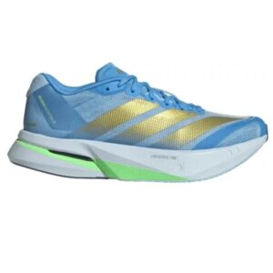 Adizero Boston 13 W - Azul / Verde / Dourado
