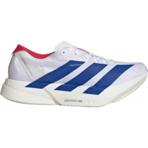 Adizero Adios Pro 4 M - Branco / Azul / Vermelho