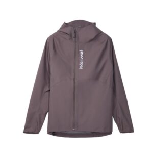Casaco com capucho NNormal Trail Rain 2.0 roxo mulher