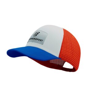 Trucker 6P Cap - Princess blue / white