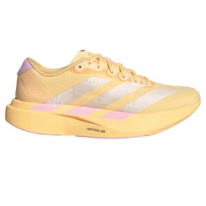 Adizero EVO SL Woven W - Amarelo / Rosa