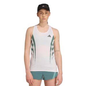 Singlet Adizero A SGL W - branco
