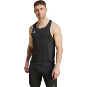 Singlet Adizero E M - Preto