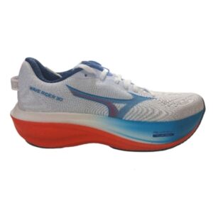 Mizuno Wave Rider 30 M - Branco / Azul / Laranja