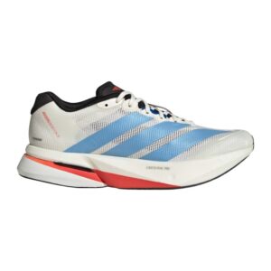 Adizero Boston 13 W - Branco / Azul Claro