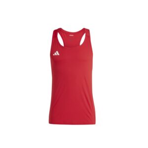 Adizero Essentials Aeroready Running Singlet M - Vermelho
