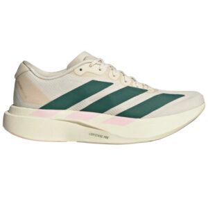 Adizero EVO SL WOVEN W - Branco / Verde / Rosa