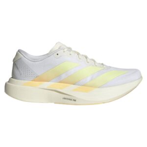 Adizero EVO SL Woven W - Branco / Laranja / Amarelo
