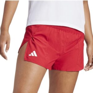 Short Adizero E Split W - Vermelho