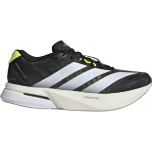 Adizero Boston 13 M - Preto/ Branco / Amarelo